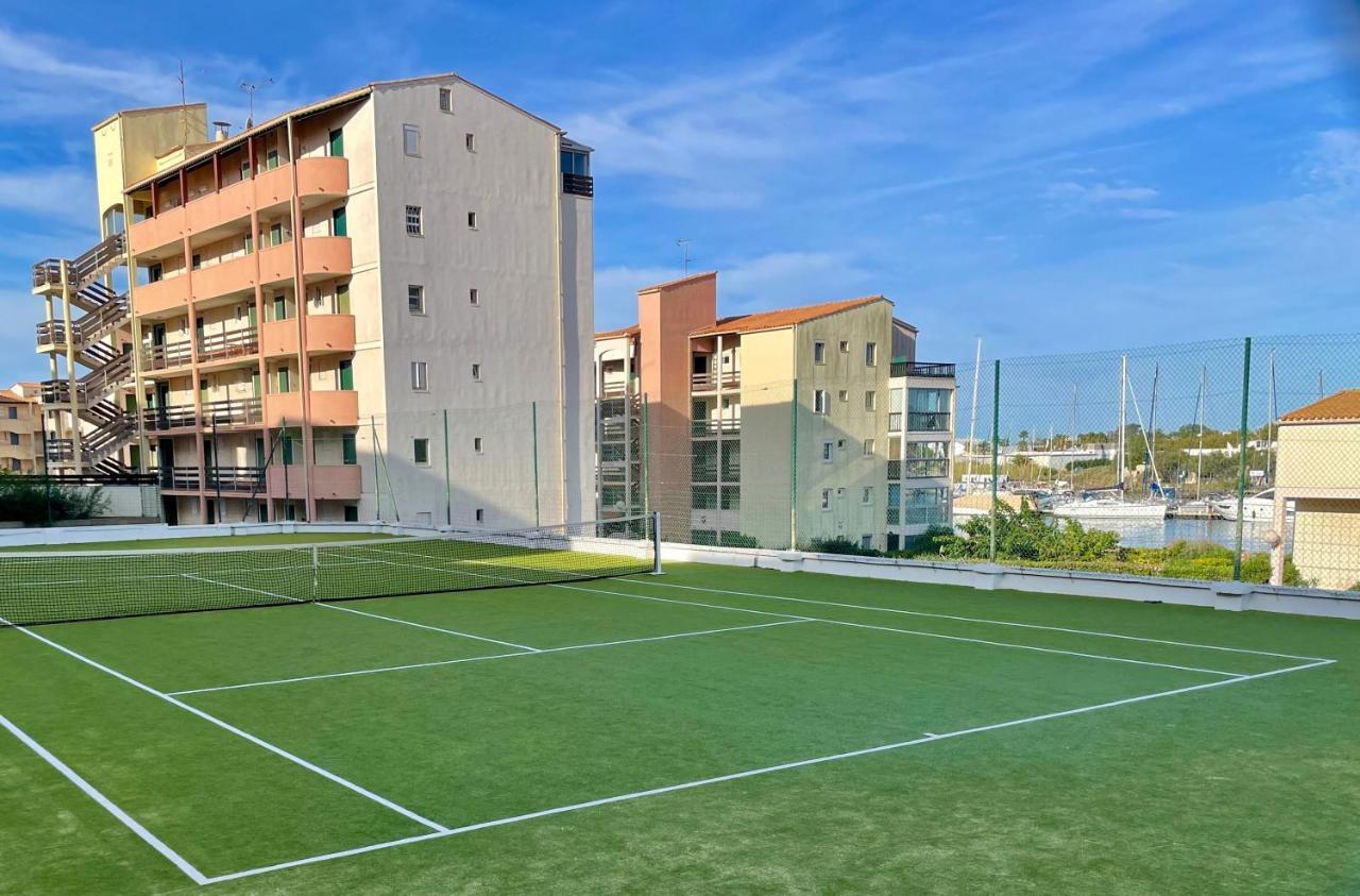 Studio Face A La Mer 4 Couchages - Gratuits Piscine Tennis Et Un Parking Prive Rare Et Tres Utile - Vue Magnifique Sur La Mer - Agreable En Toutes Saisons Ile Des Pecheurs - La Brigantine - Emplacement Et Vue Rares Au Cap D'אגדה מראה חיצוני תמונה