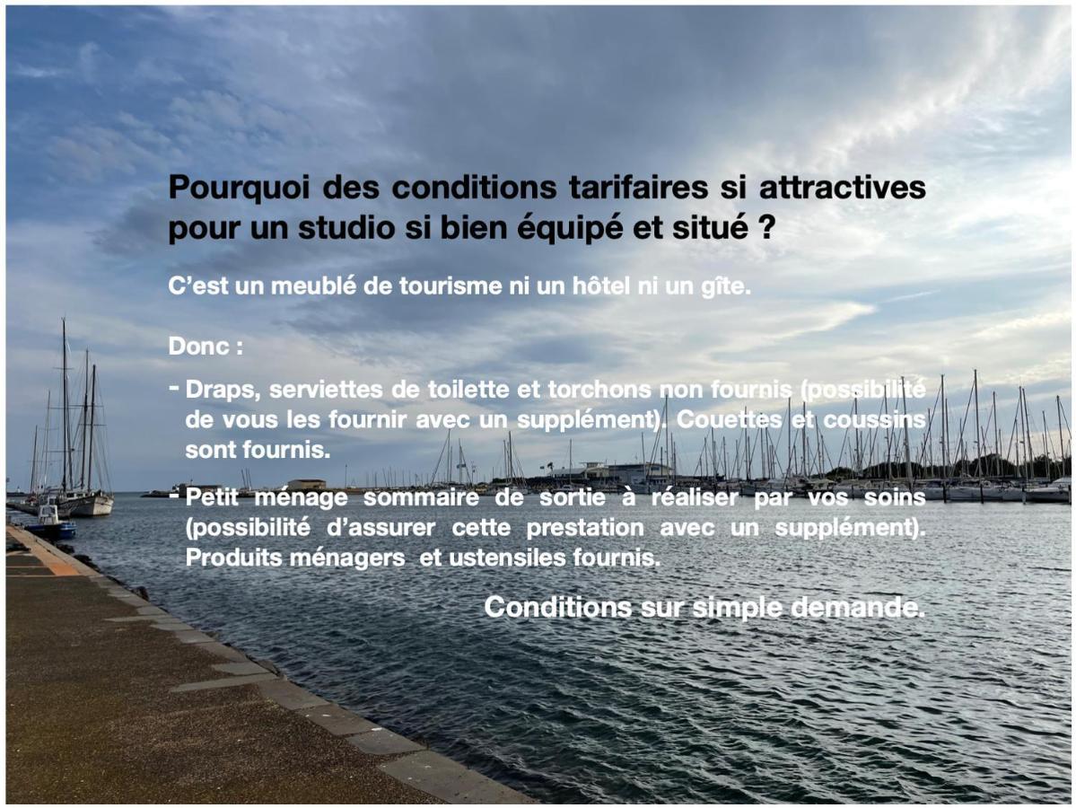 Studio Face A La Mer 4 Couchages - Gratuits Piscine Tennis Et Un Parking Prive Rare Et Tres Utile - Vue Magnifique Sur La Mer - Agreable En Toutes Saisons Ile Des Pecheurs - La Brigantine - Emplacement Et Vue Rares Au Cap D'אגדה מראה חיצוני תמונה